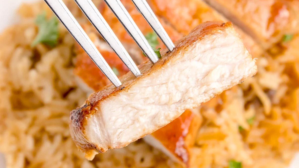 Easy Pork Chop Casserole.