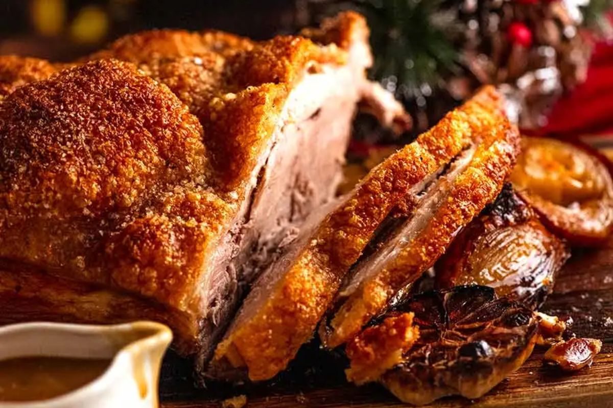 Pork Roast With Crispy Crackling