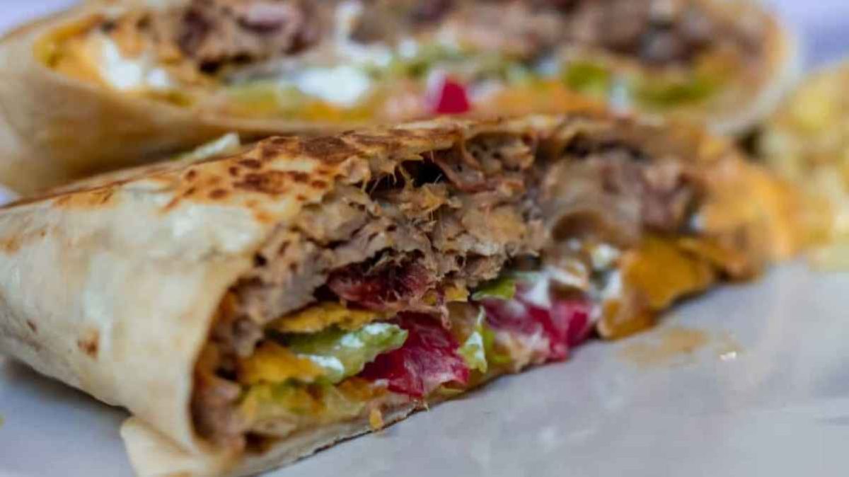 Pulled Pork Crunchwrap Supreme Recipe. 