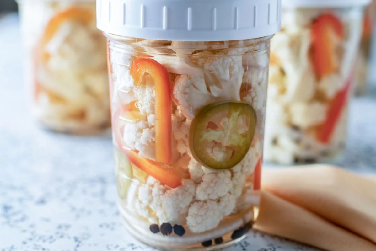 Quick Pickled Cauliflower