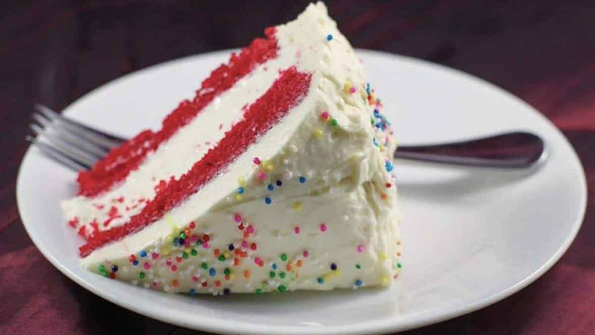 Red Velvet Ice Cream Cake Recipe.
