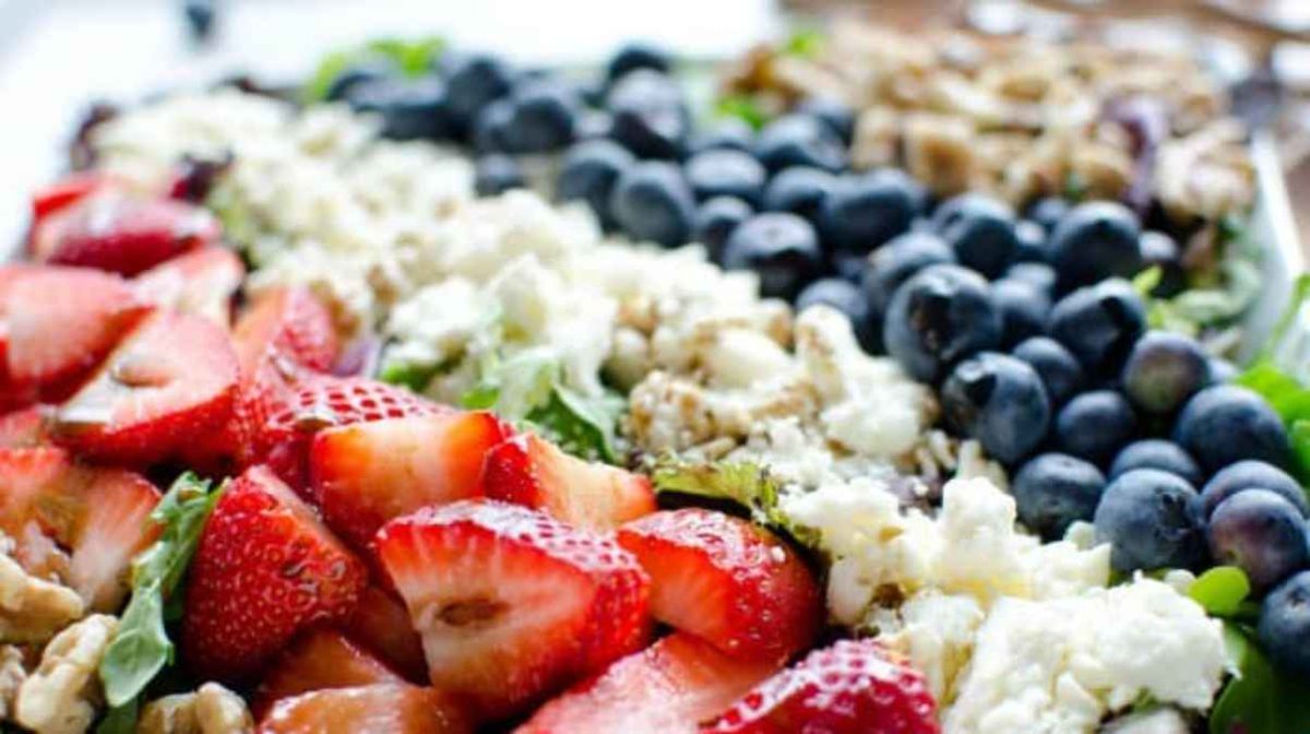 Red White And Blue Salad.