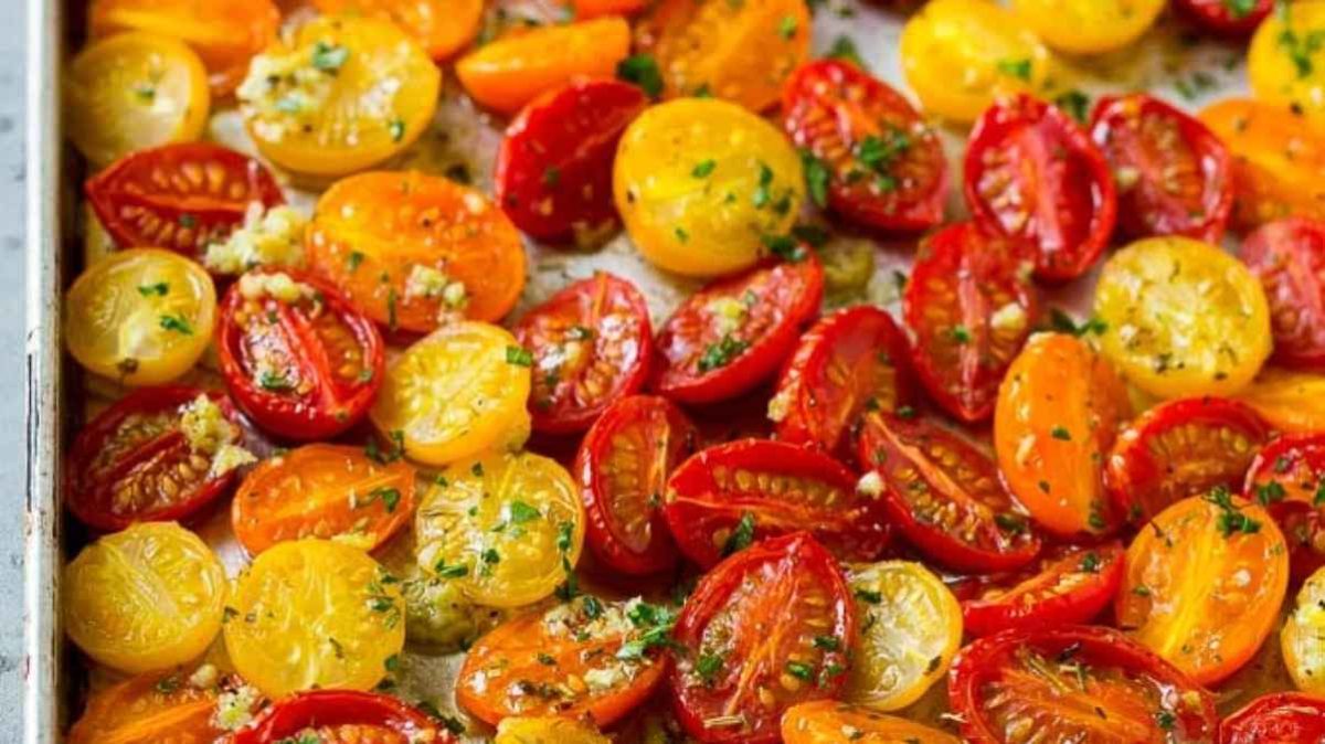 Roasted Cherry Tomatoes.