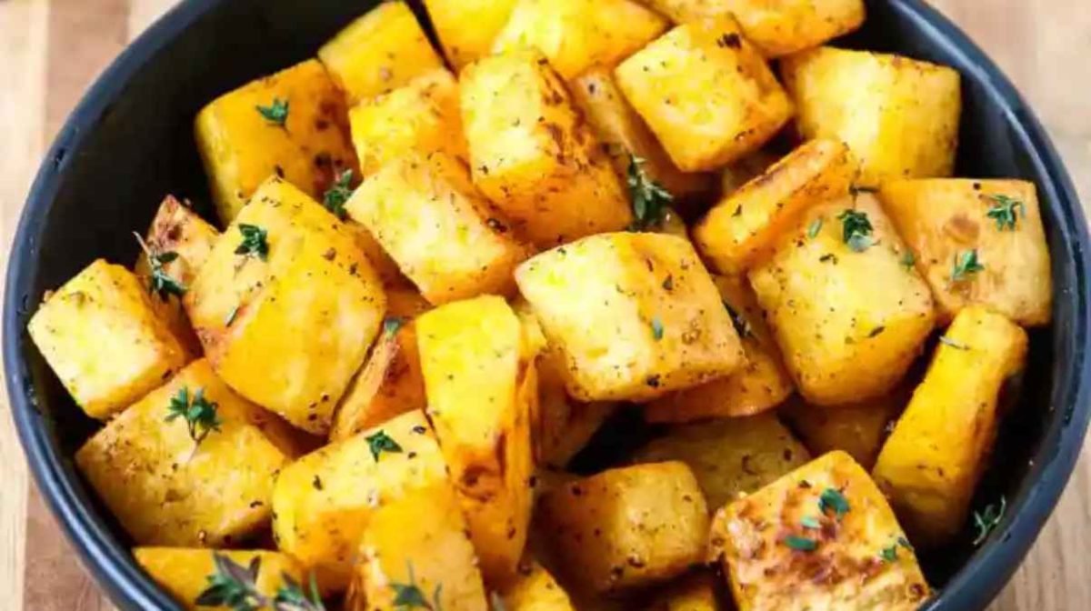 Roasted Rutabaga.
