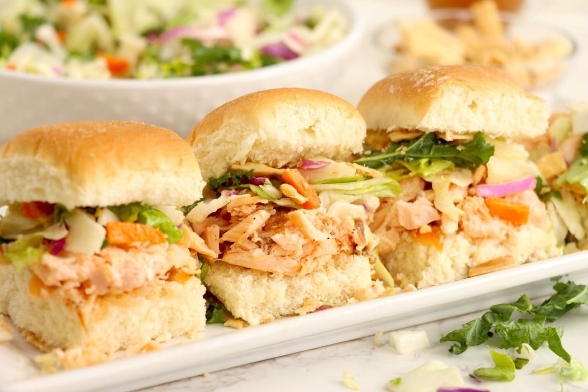 Salmon Sliders