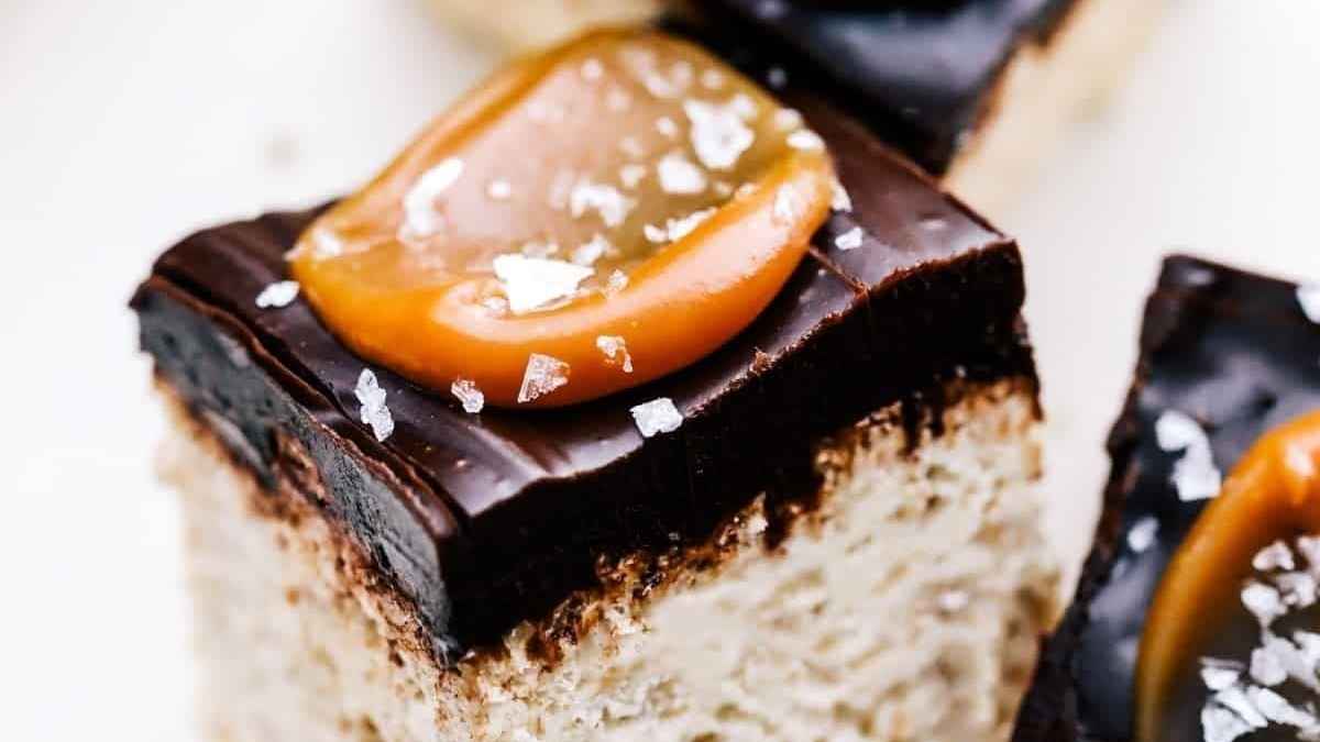 Salted Caramel Rice Krispie Treats.