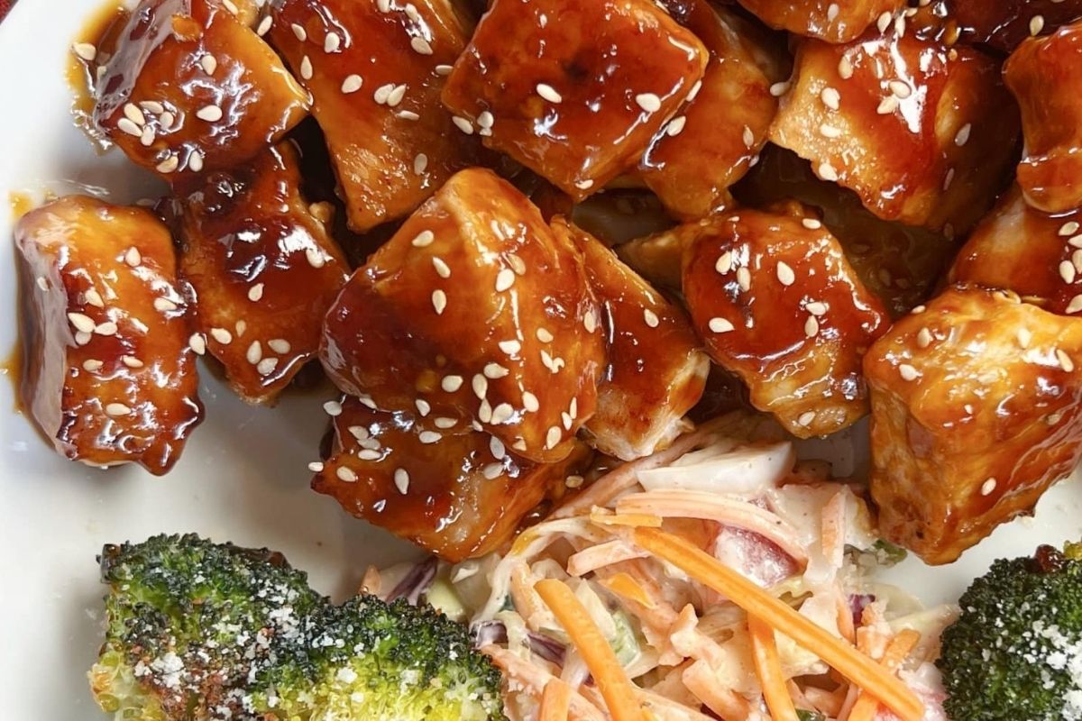 Saucy Cubed Pork