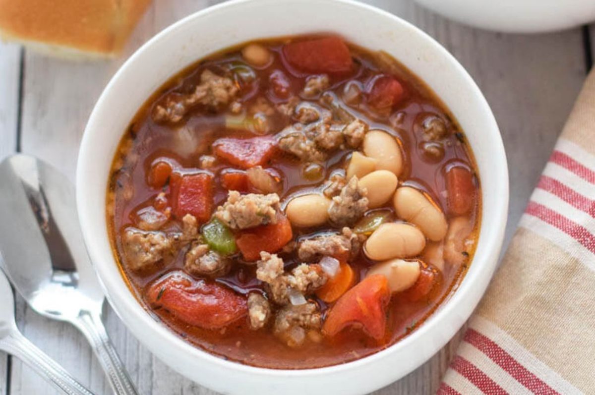 Sausage And Bean Soup