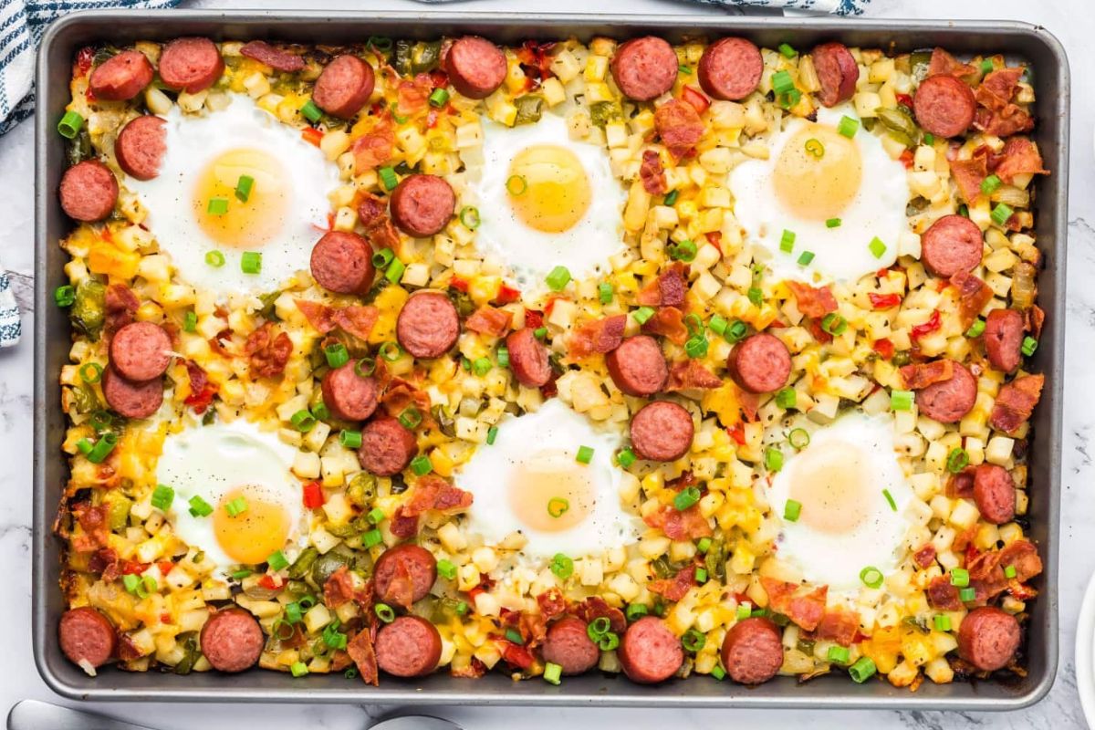 Sheet Pan Eggs Eggs