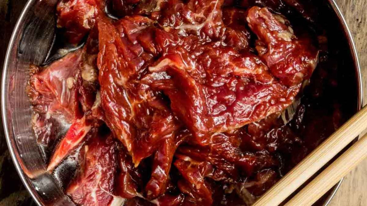 Simple Beef Marinade For Stir Fry.