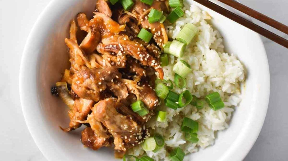 Slow Cooker Apricot Chicken.