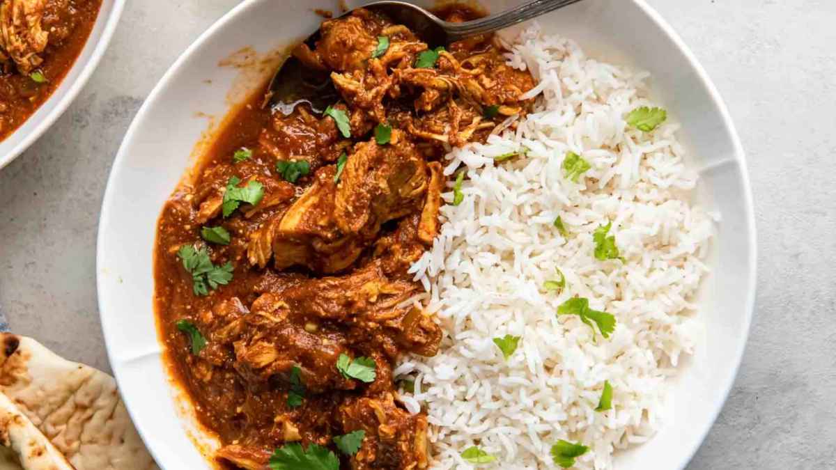 Slow Cooker Butter Chicken.