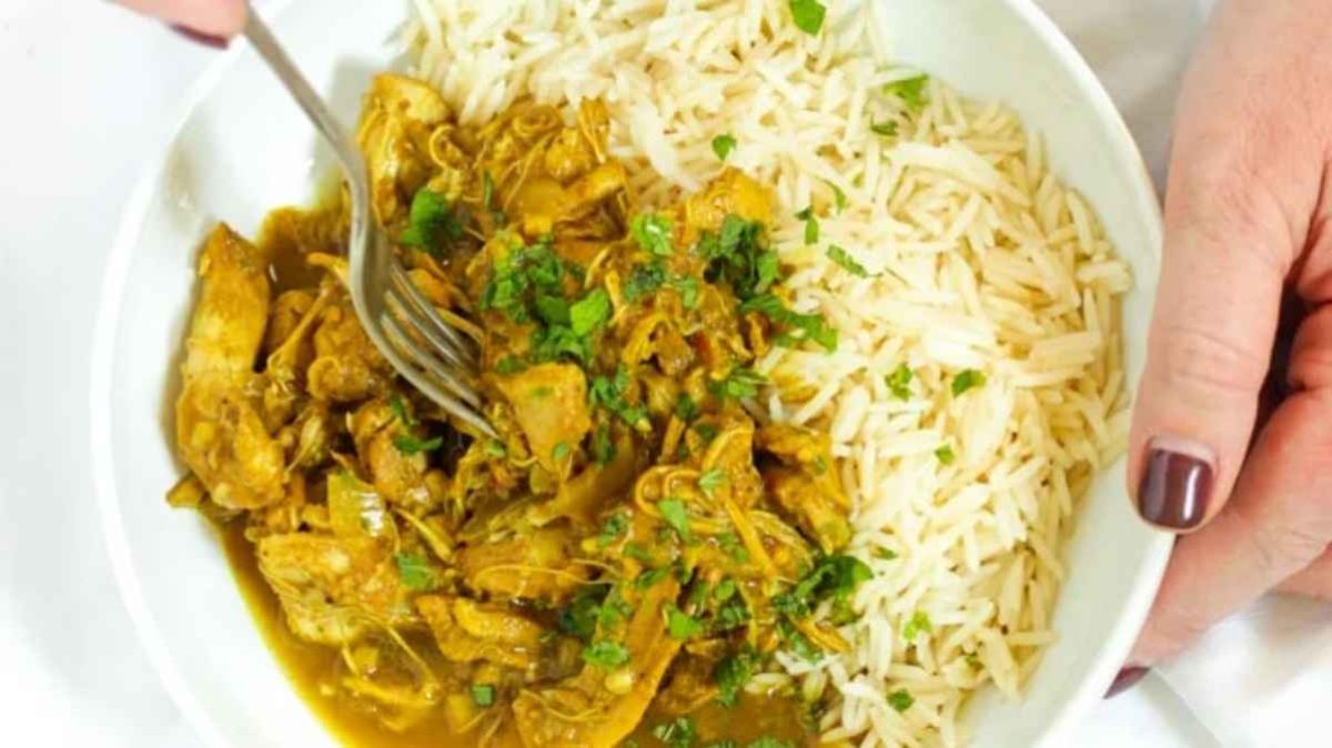 Slow Cooker Chicken Curry.