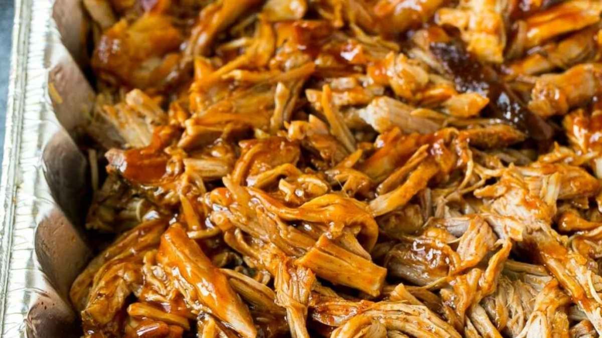 Smoked Pulled Pork. 