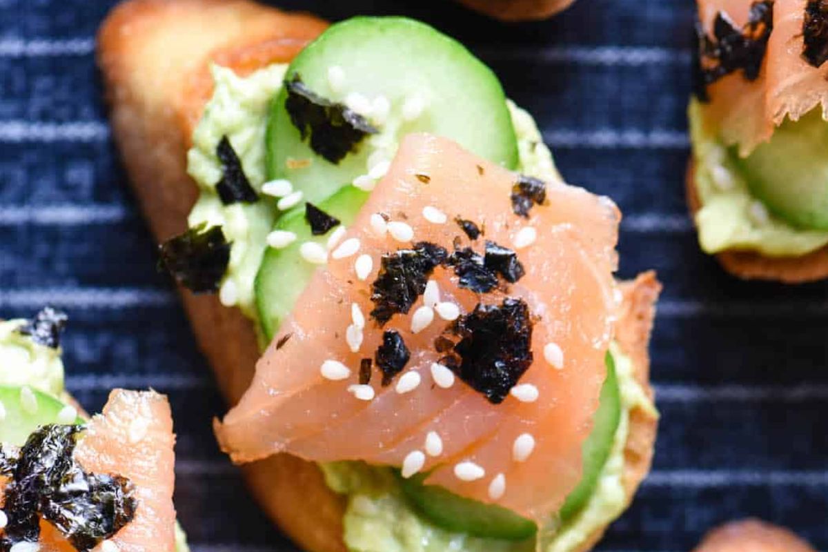 Smoked Salmon Crostini 1