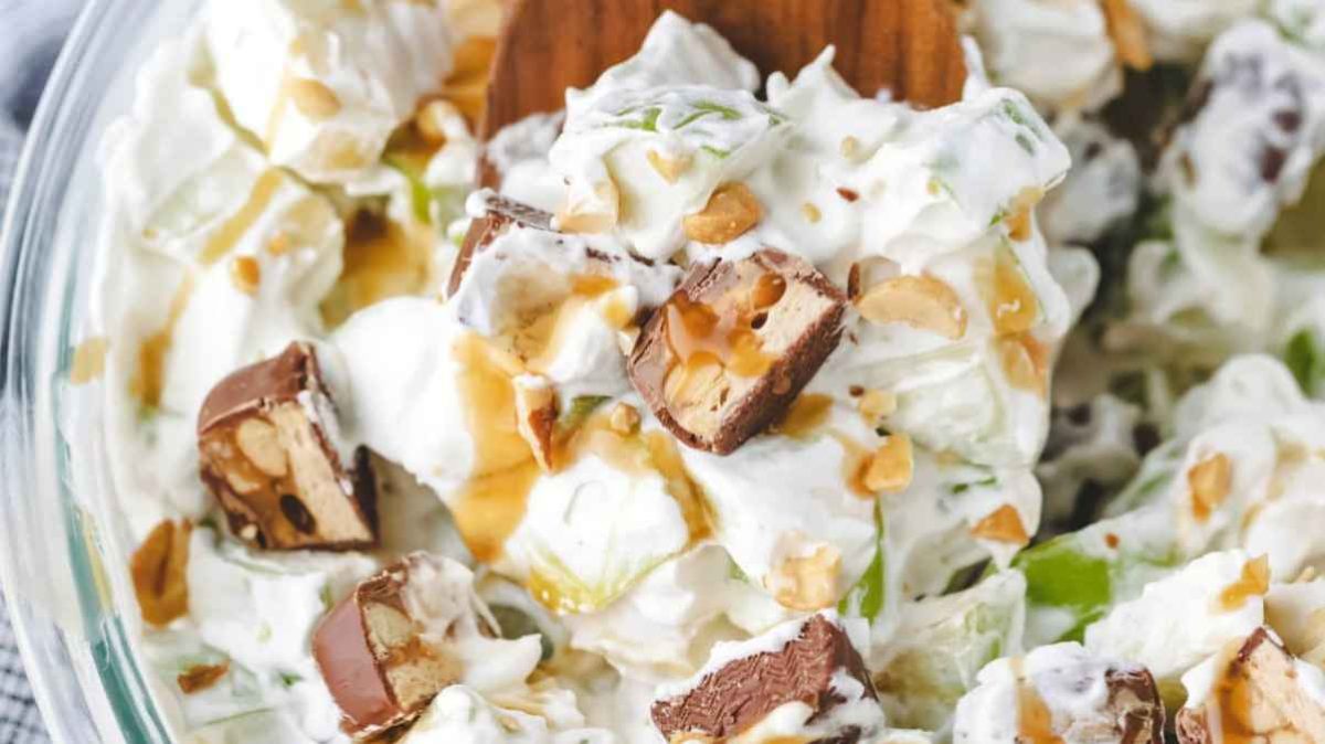 Snickers Salad.