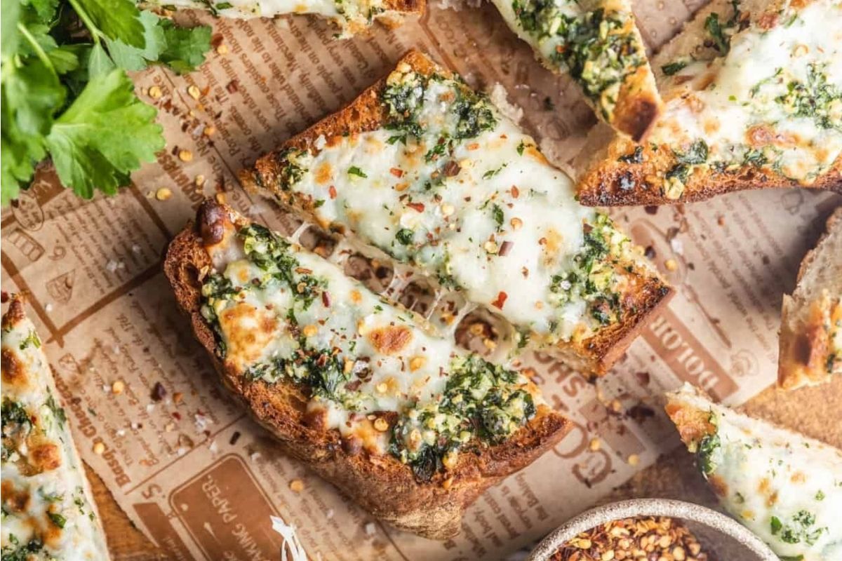 Sourdough Garlic Bread