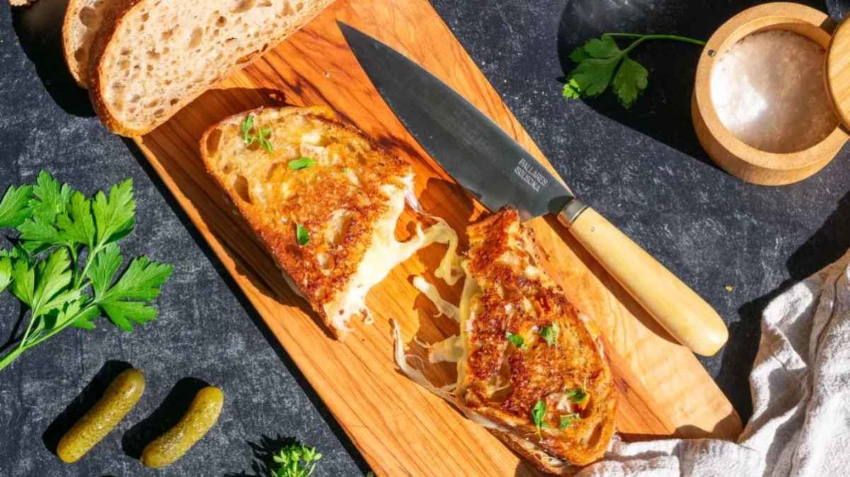 Sourdough Grilled Cheese. 