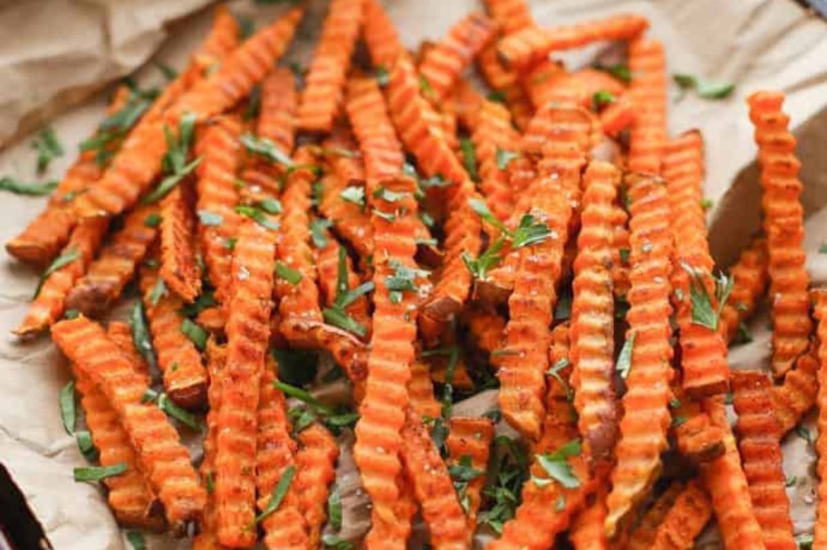 Spiced Sweet Potato Fries.