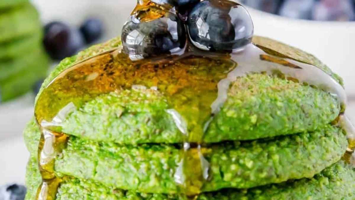 Spinach Pancakes. 
