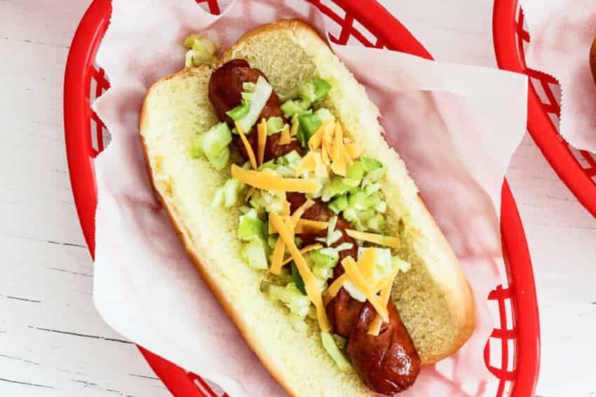Spiral Cut Grilled Hot Dog Recipe