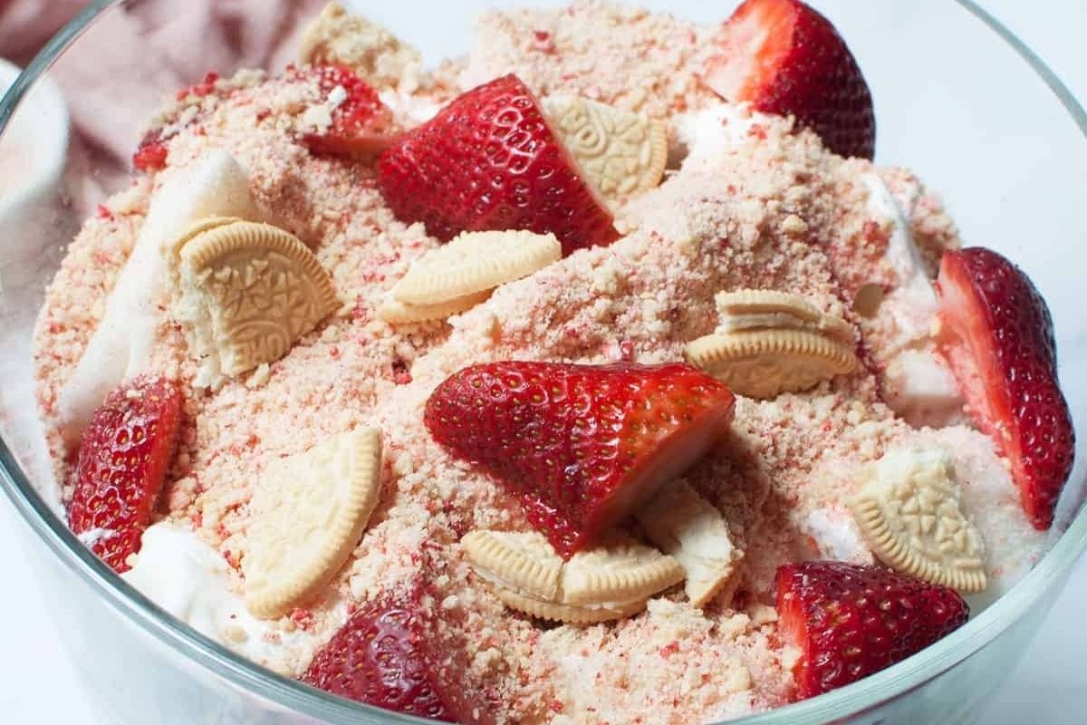 Strawberry Shortcake Fruit Salad