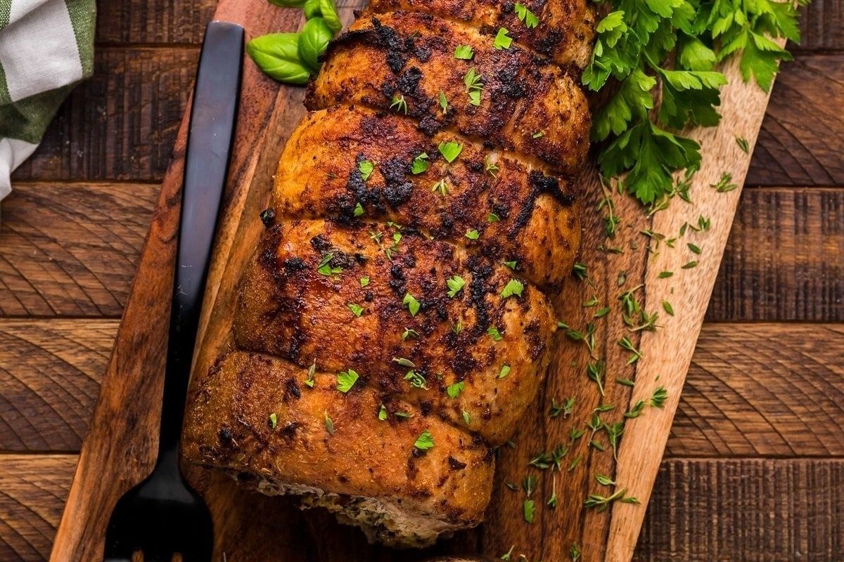 Stuffed Pork Loin