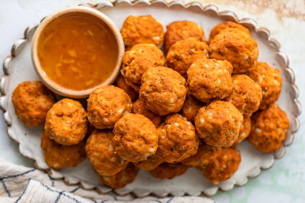 Sweet Potato Chorizo Sausage Cheese Balls Recipe