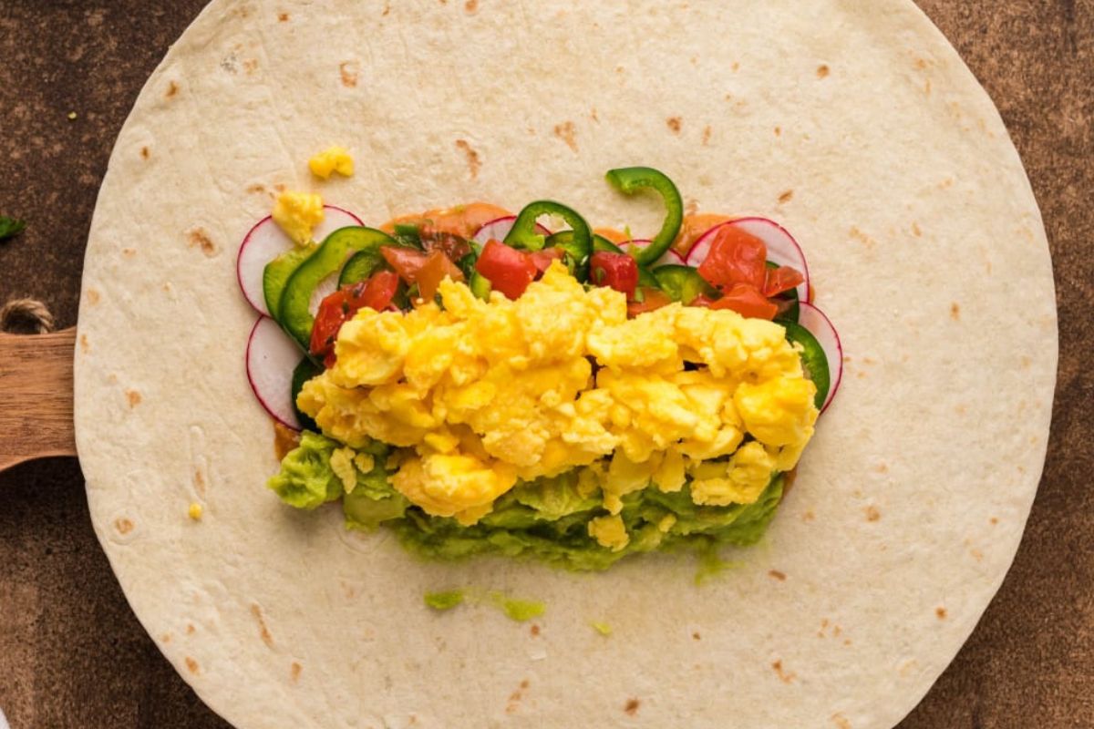 Taco Breakfast Burrito Recipe Eggs