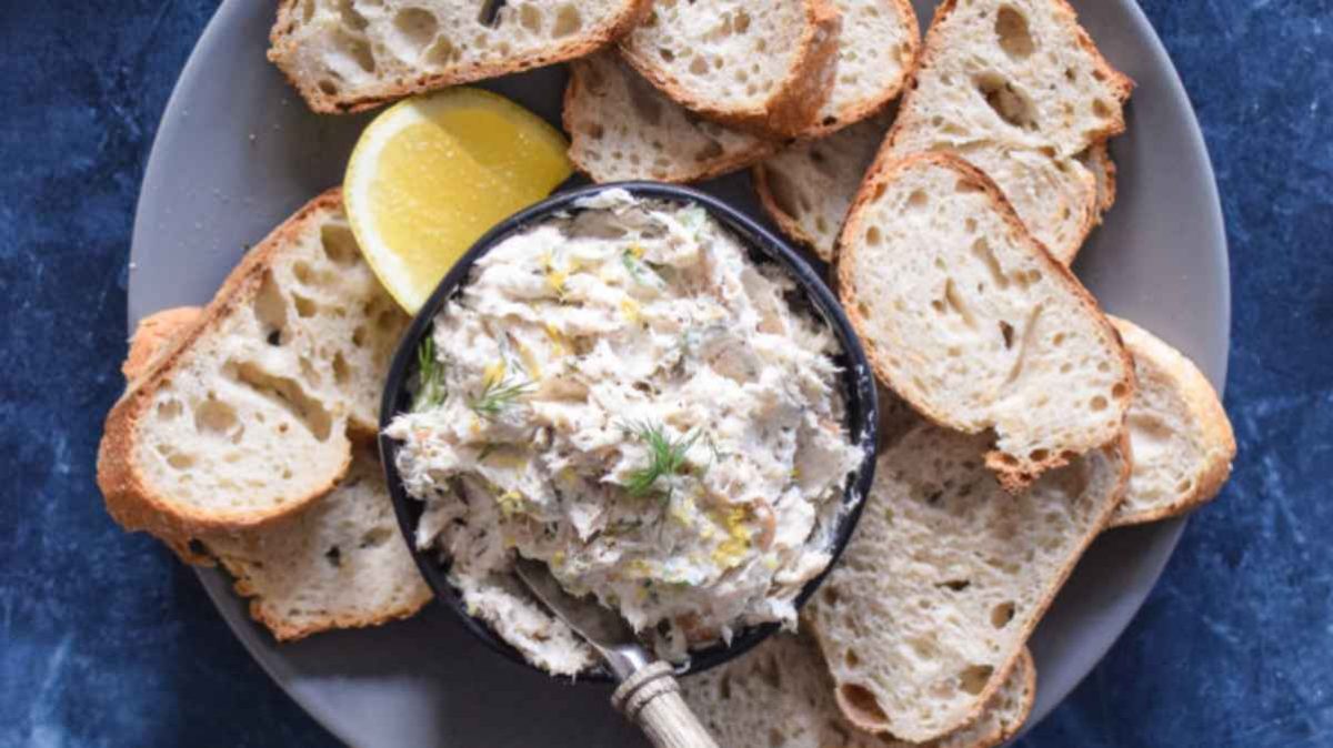 the best smoked trout dip.