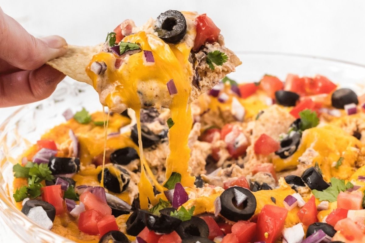 The Best Hot Taco Dip Recipe