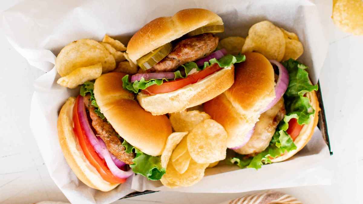 Turkey Burger Recipe. 