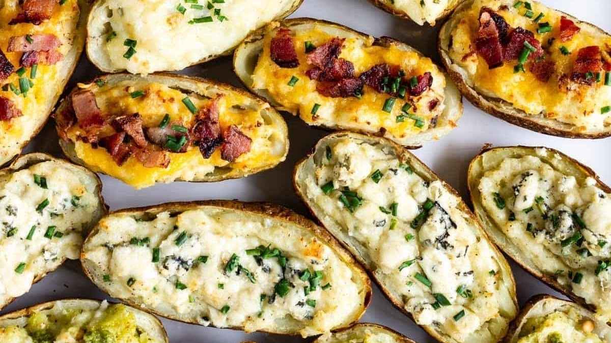 Twice-Baked Potatoes (4 Ways!). 