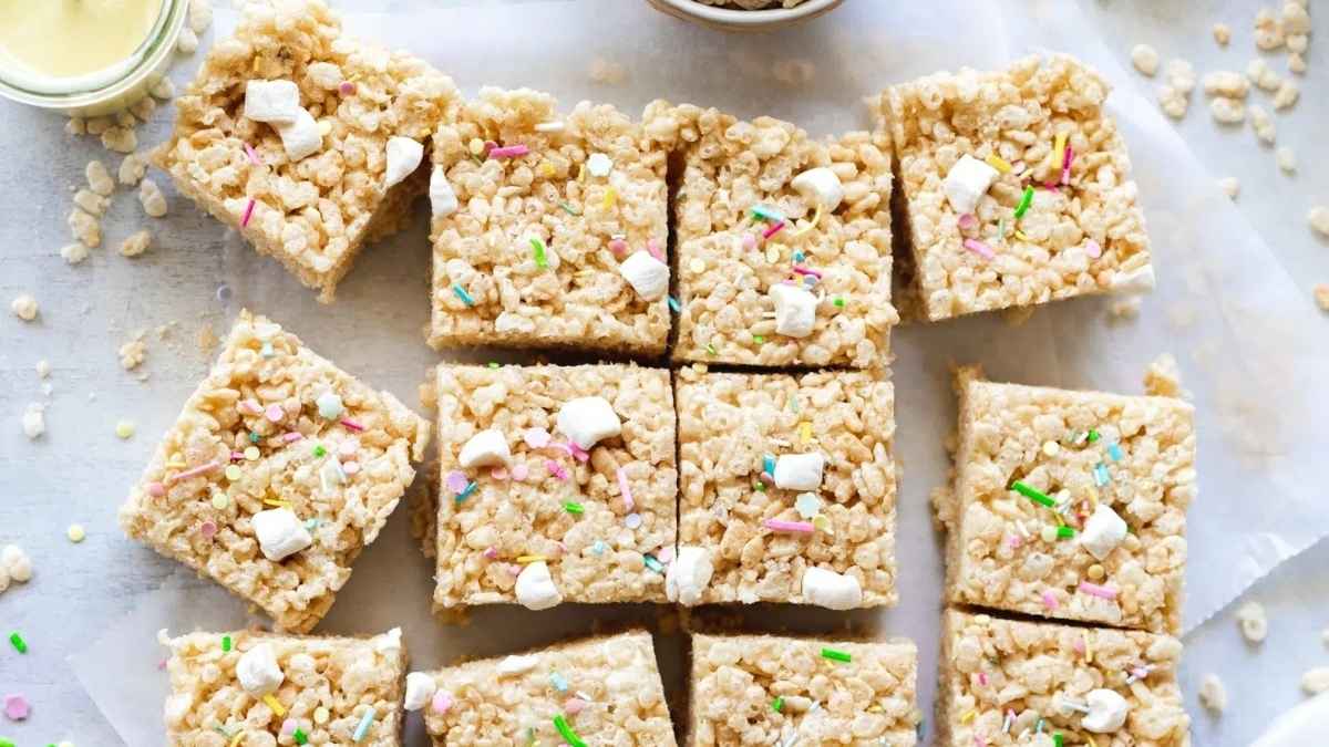 Vegan Rice Crispy Treats.