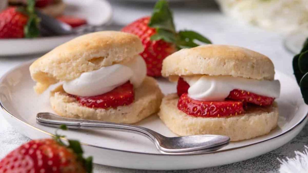 Vegan Strawberry Shortcake.