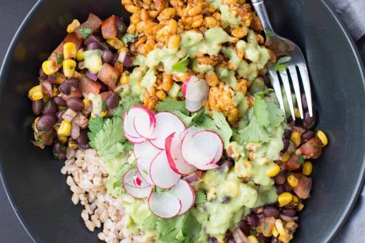 Vegan Tempeh Taco Bowl