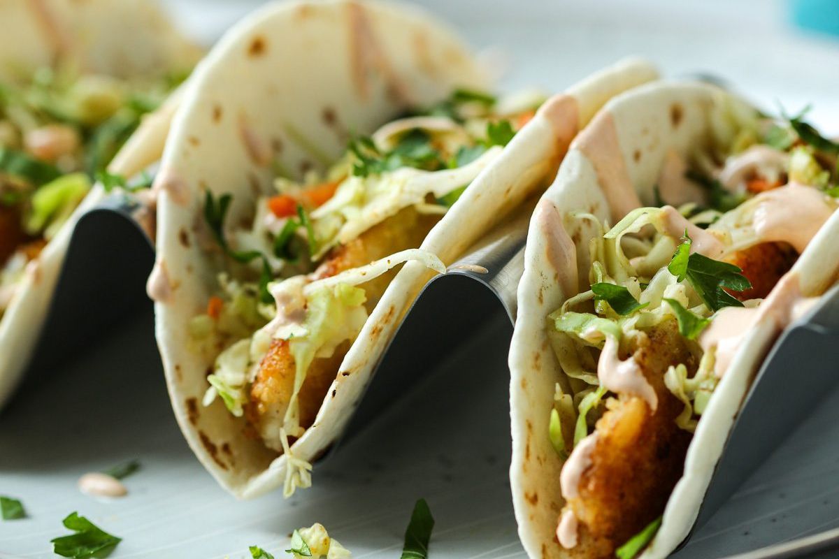 Walleye Fish Tacos