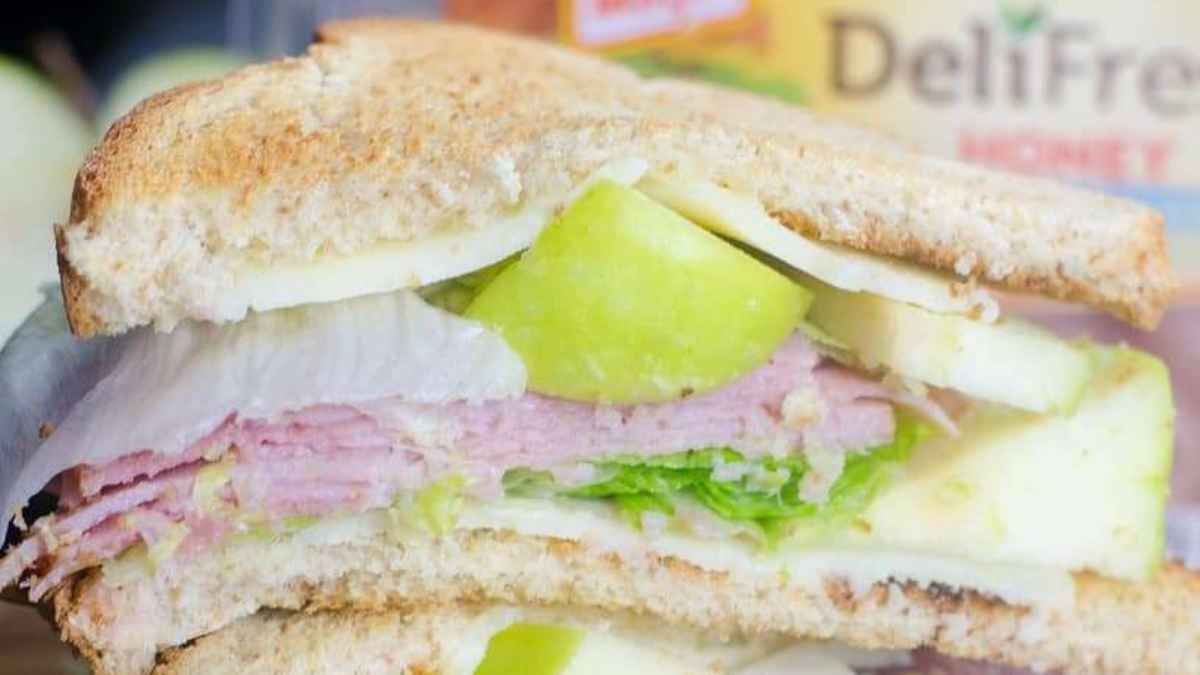 Washington Apple Ham Sandwich.