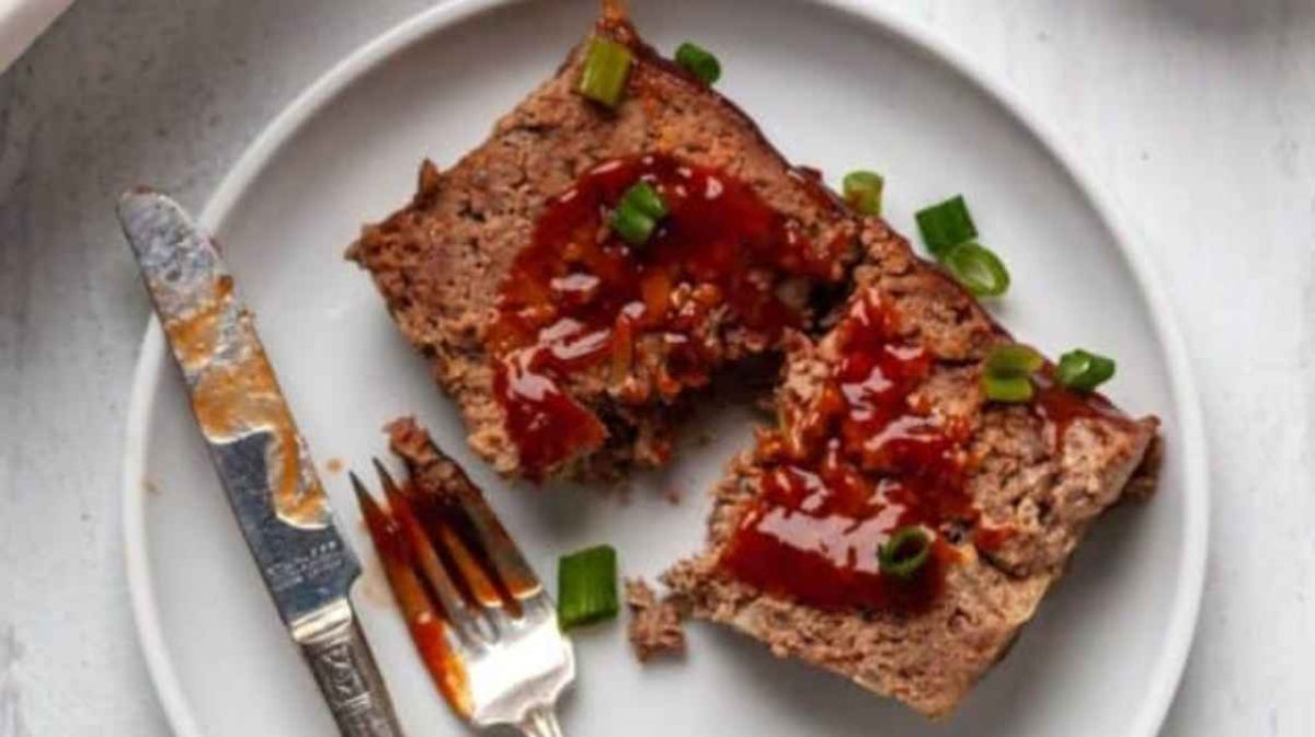Whole30 Paleo Asian Meatloaf.