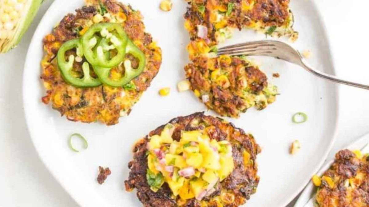 Zucchini Corn Fritters.