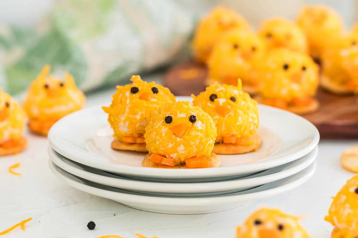 Baby Chick Mini Cheese Balls.