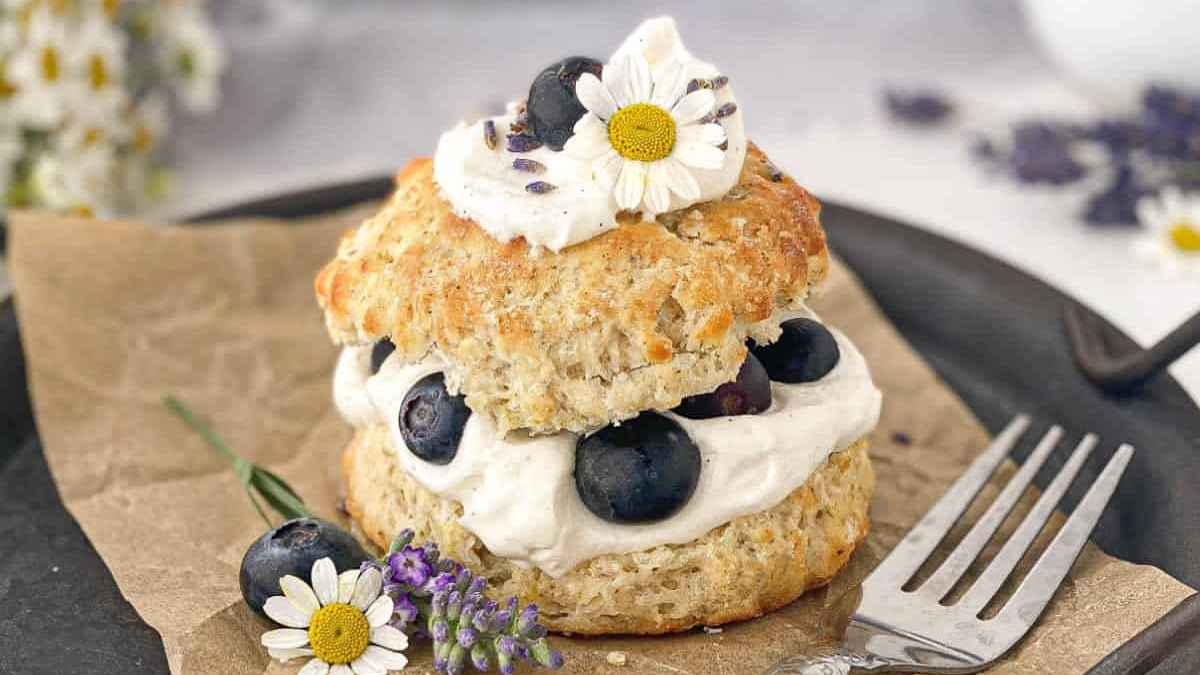 Blueberry Shortcake. 