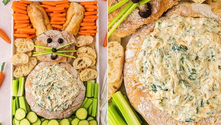 Bunny Spinach Dip.