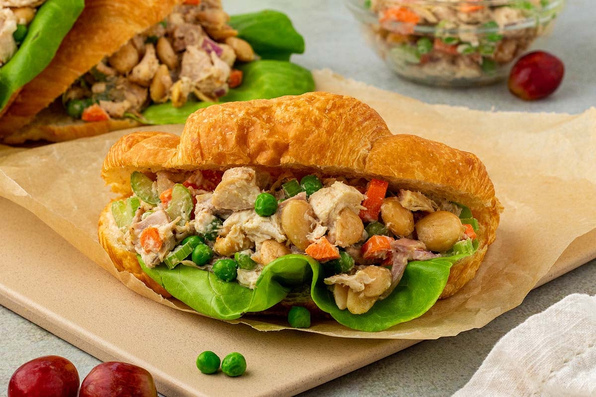 Rotisserie Chicken Salad Sandwich.