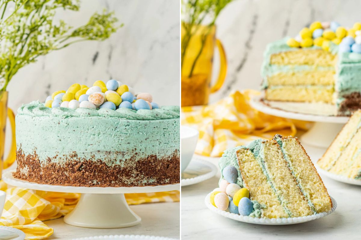 Easy Easter Cake. 