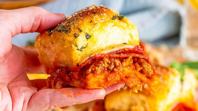 Pizza Sliders.