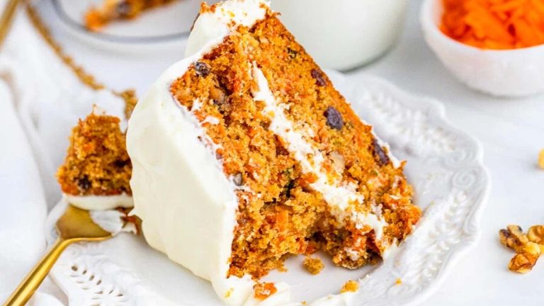 Layered Carrot Cake From Scratch.