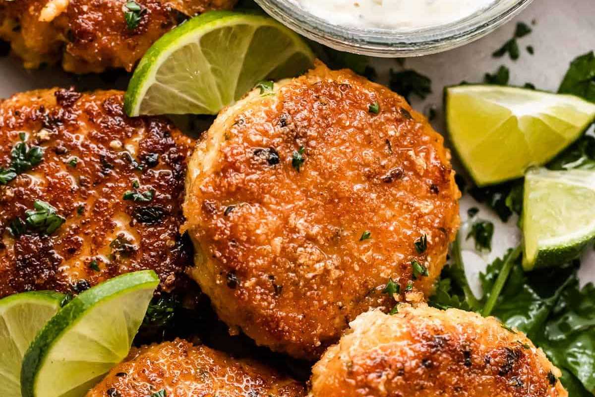 Air Fryer Fish Cakes Recipe. 