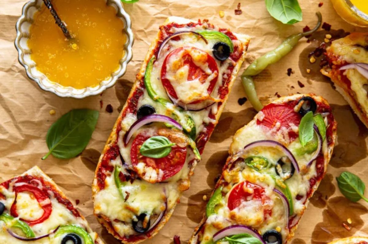 Air Fryer French Bread Pizza