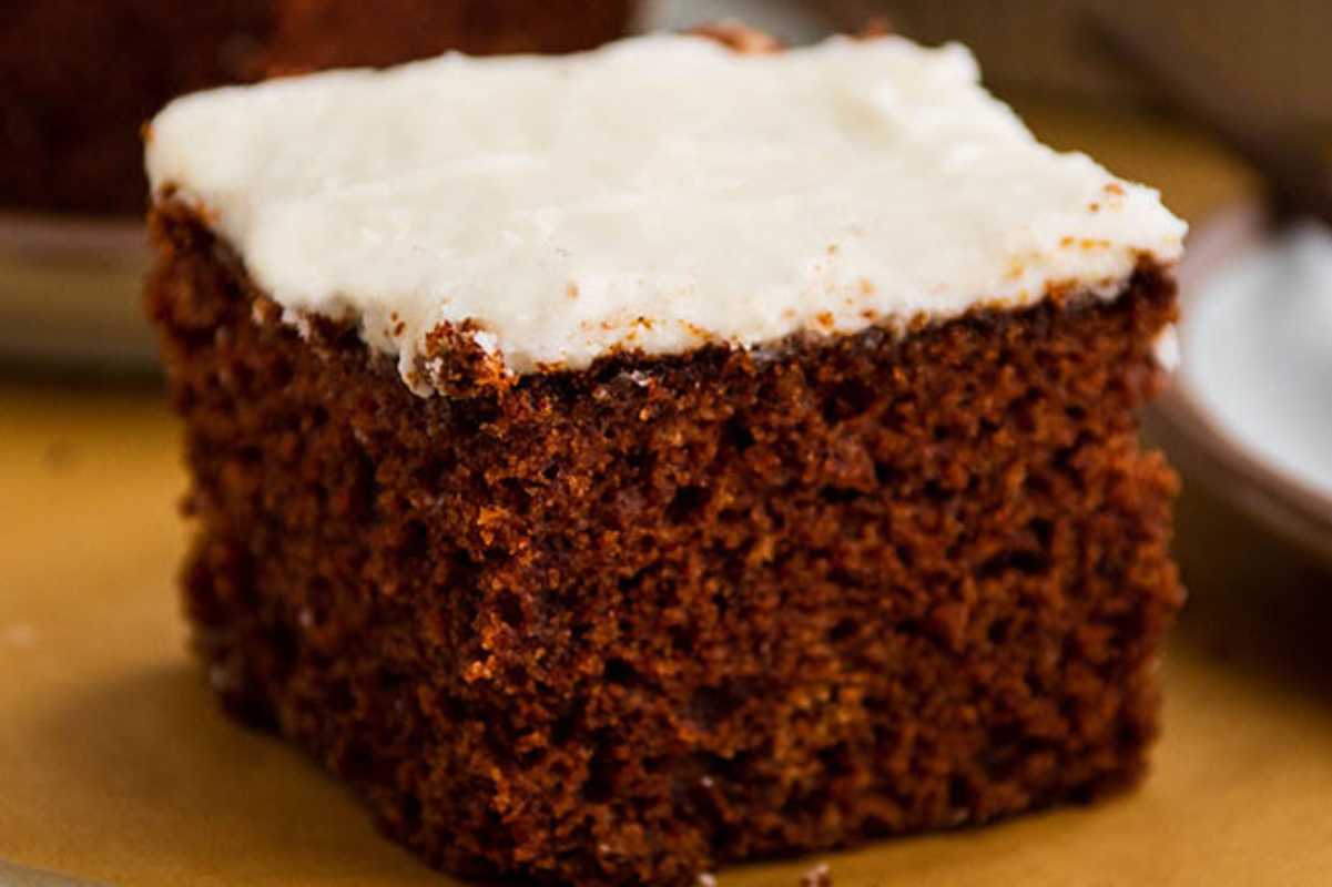 Apple Butter Spice Cake. 